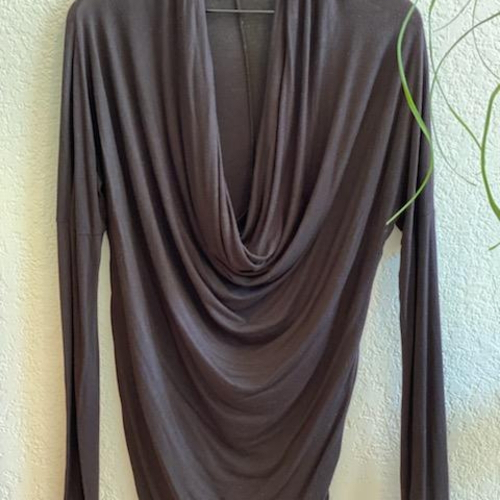 Cowl Neck Long Sleeve